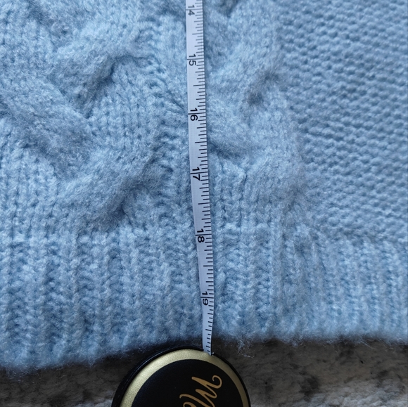 ❌SOLD❌ NWT sky blue loose sweater S-M - Picture 5 of 6